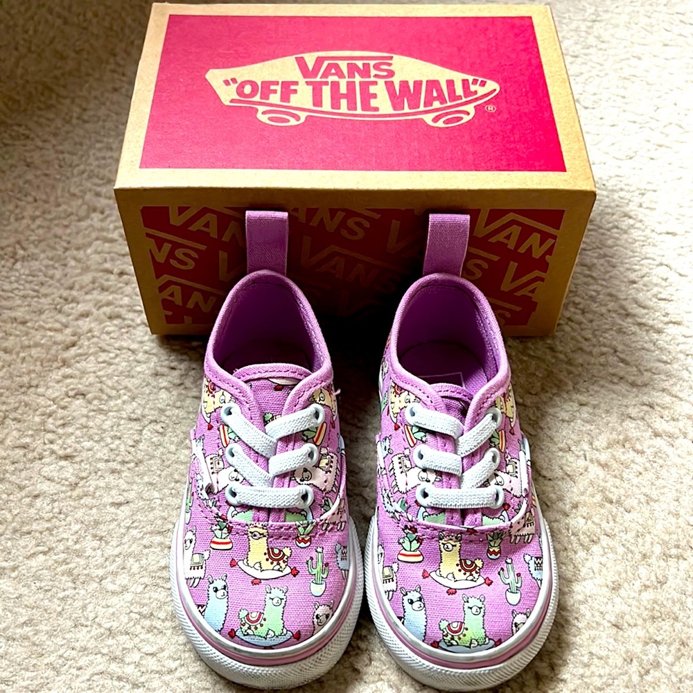 Vans Toddlers Sneakers - Authentic Elastic (Llamas)